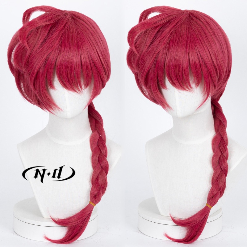 Anime Cosplay Red Hair - ND Ranma Saotome Cosplay Wigs Red