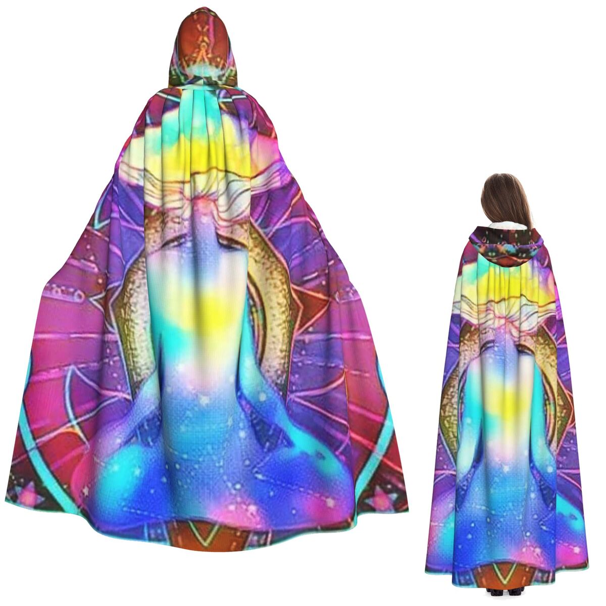 Anime Cosplay India - Illusory India Mandala Psychedelic Buddha Mushroom