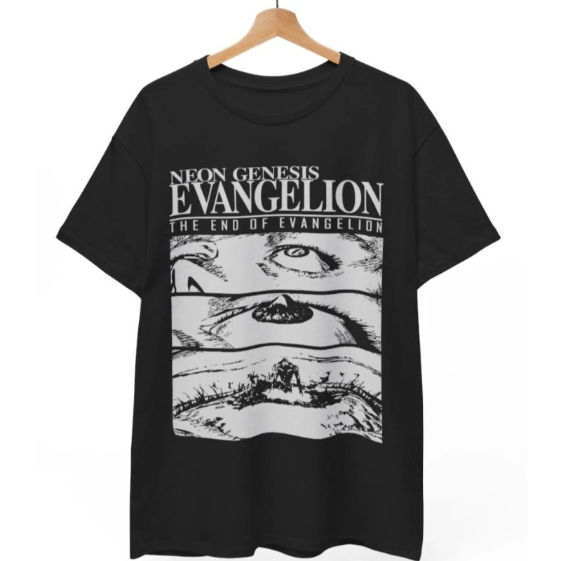 Anime Cosplay For Couples - The End of Evangelion Shirt Neon