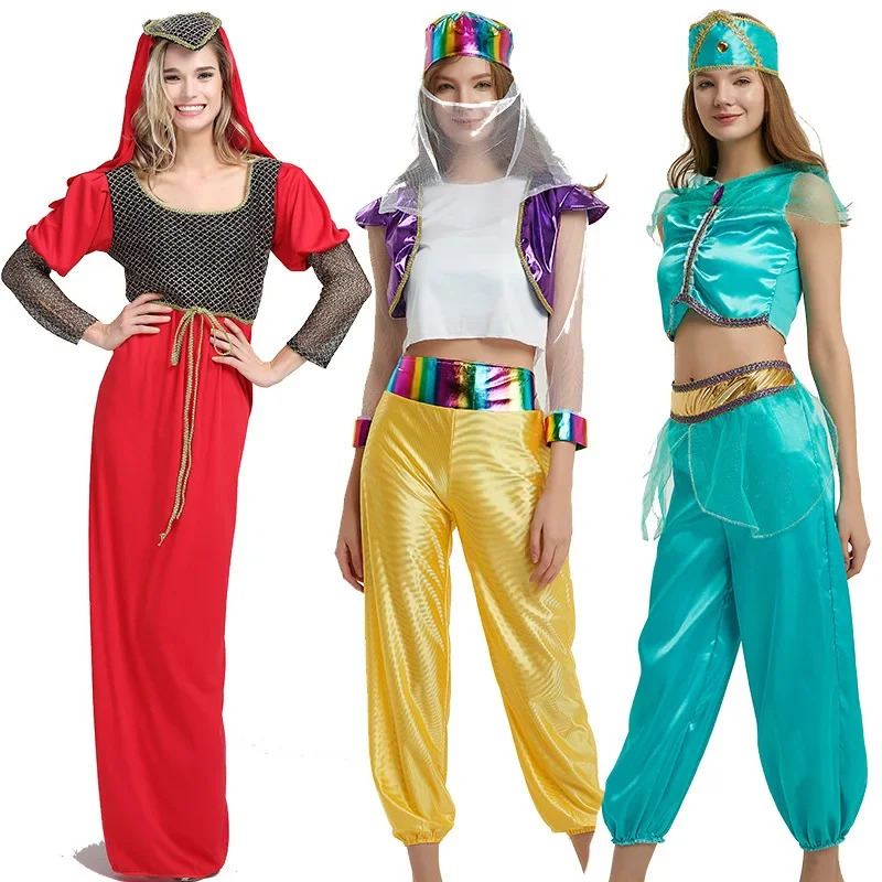 Anime Cosplay India - Halloween Adult's Cosplay Arab Aladdin India
