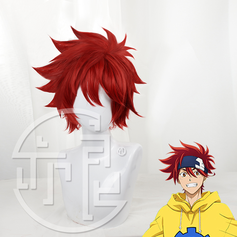 Anime SK8 the Infinity Reki Co - Anime Cosplay Red Hair review and price
