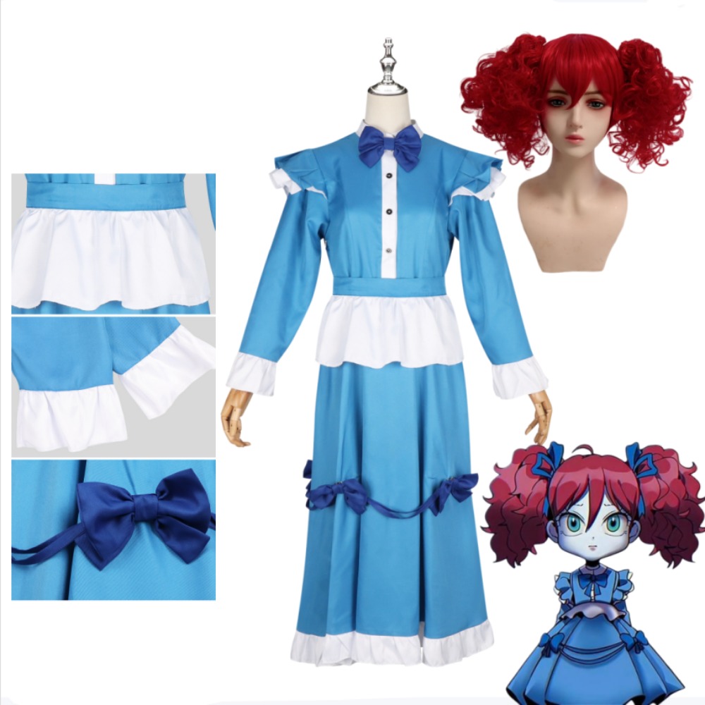 Poppy Red Hair Cosplay Costume - Anime Cosplay Red Hair review and price