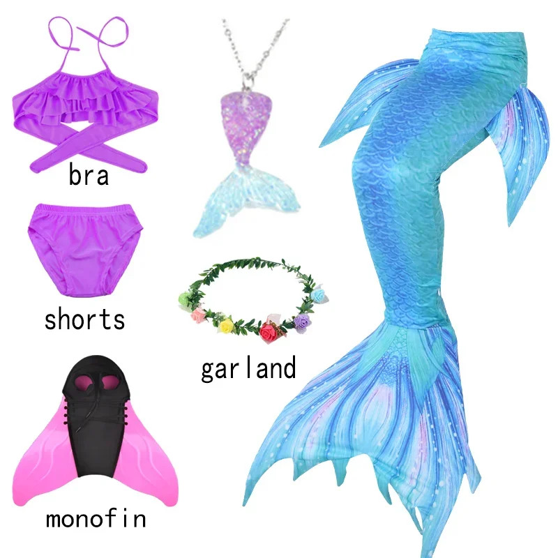 2026 Kids Mermaid Tail Girls F - Anime Cosplay Little Girl review and price