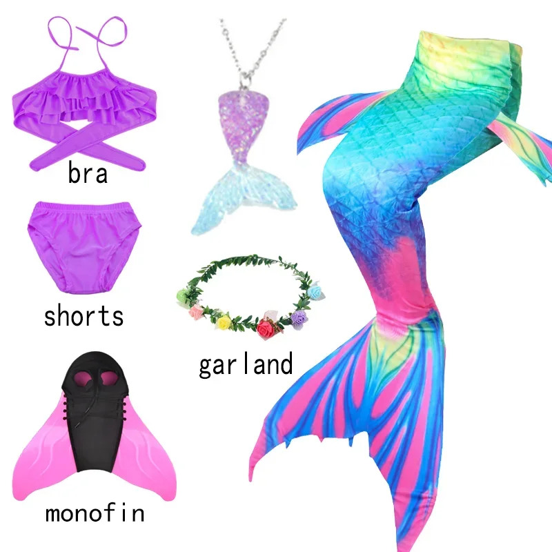 2026 Kids Mermaid Tail Girls F - Anime Cosplay Little Girl review and price