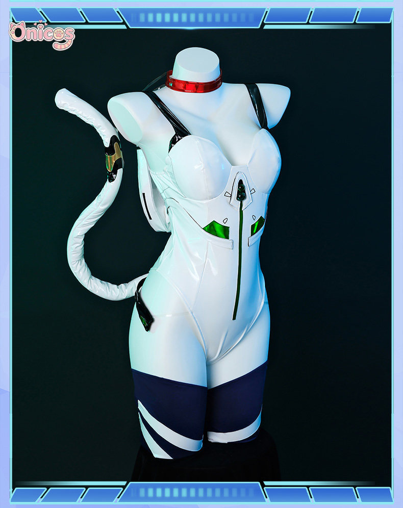 Ayanami Rei Cat Ear Anime Cosp - Anime Cosplay Girl Costume review and price