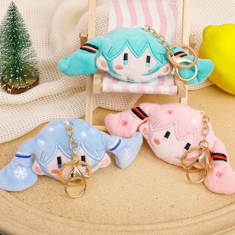Hatsune Miku Keychain & Plush  - Anime Cosplay For Couples review and price