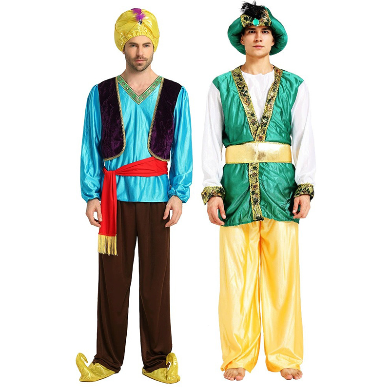 Men Cosplay Aladdin Lamp Genie - Anime Cosplay India review and price