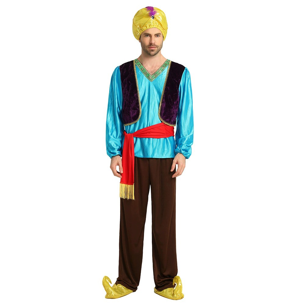 Men Cosplay Aladdin Lamp Genie - Anime Cosplay India review and price