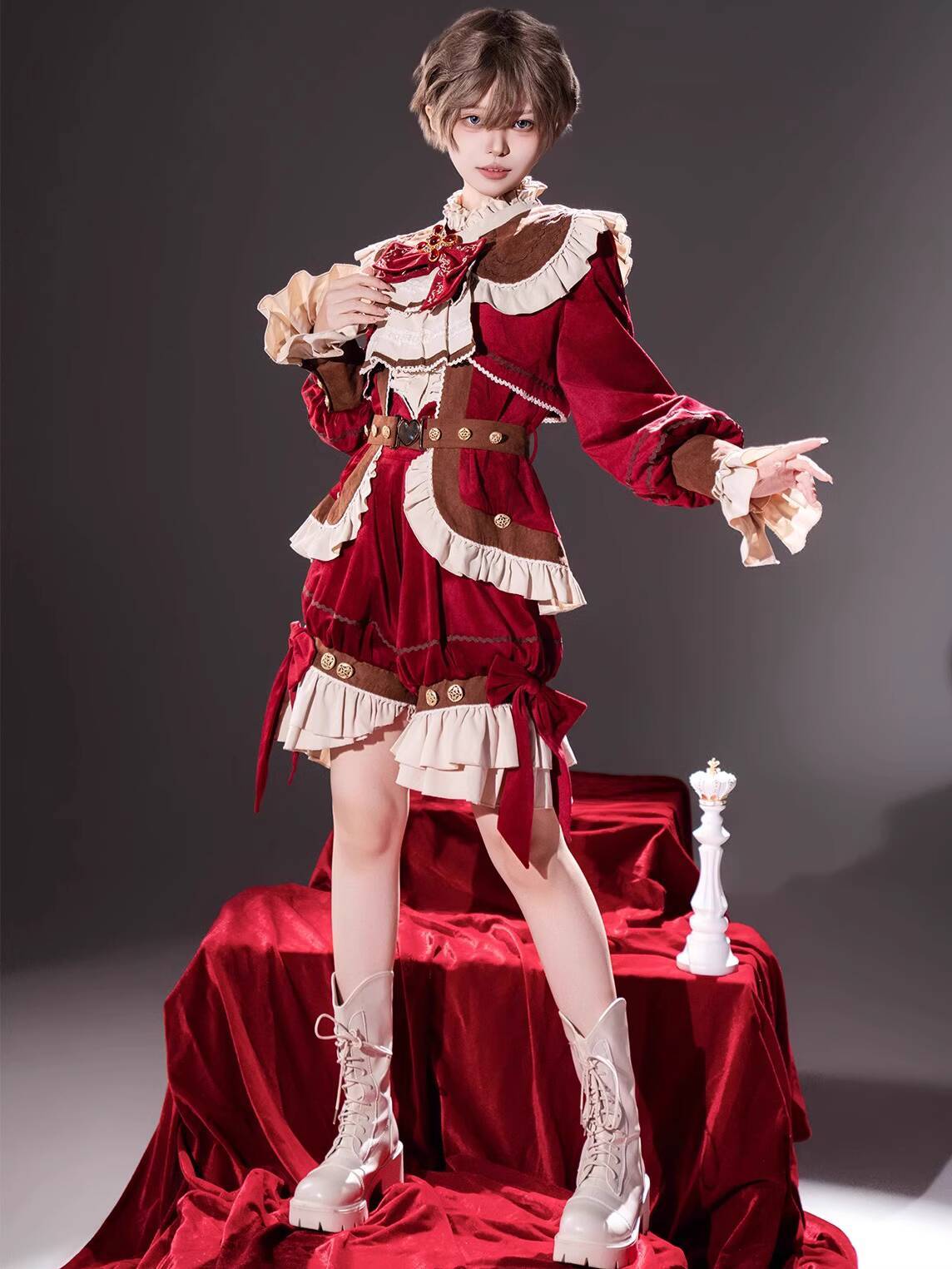 New Black Tea Pancake Lolita W - Anime Cosplay Lolita review and price