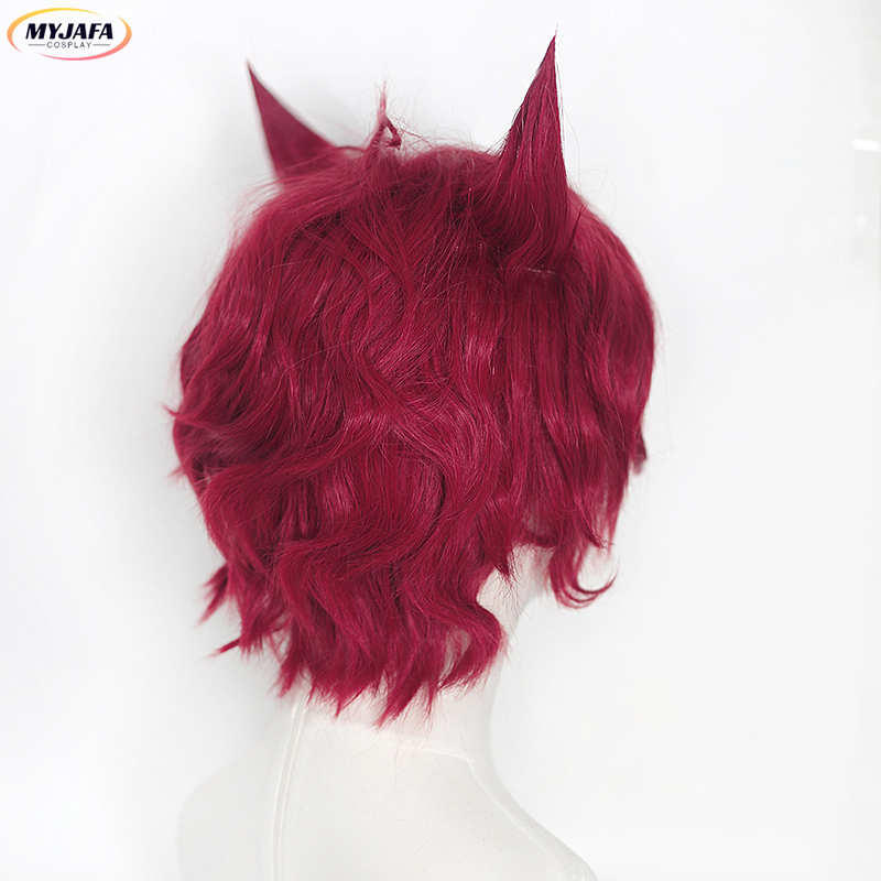 Sett Cosplay Wig Game LOL Hear - Anime Cosplay Red Hair review and price