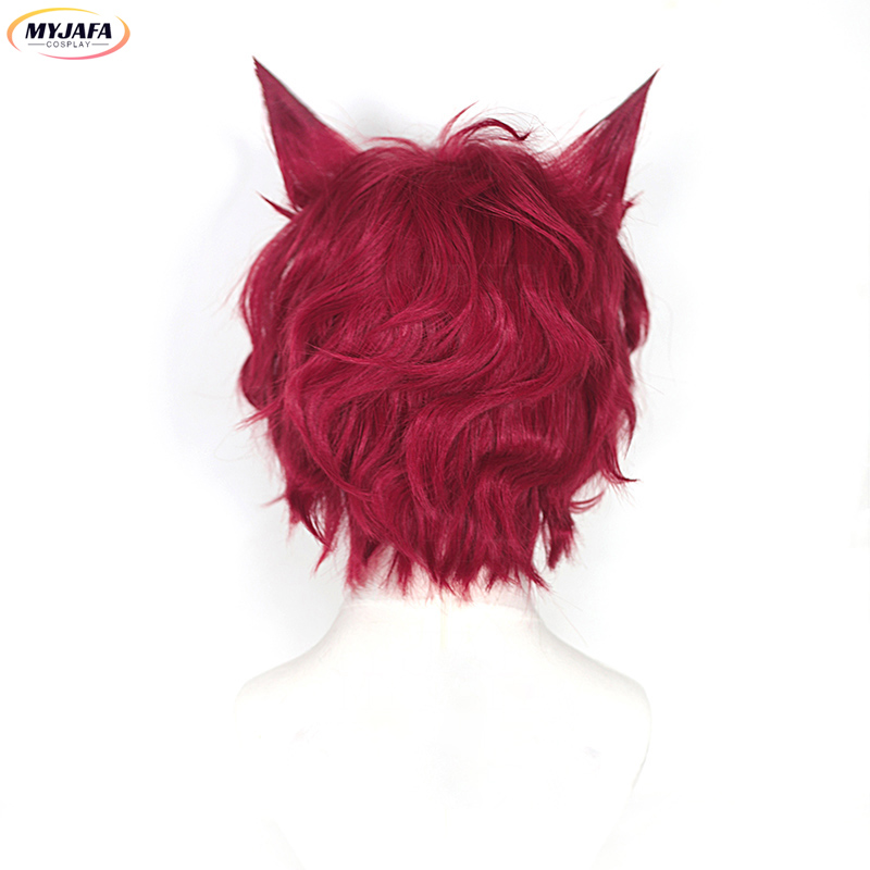 Sett Cosplay Wig Game LOL Hear - Anime Cosplay Red Hair review and price