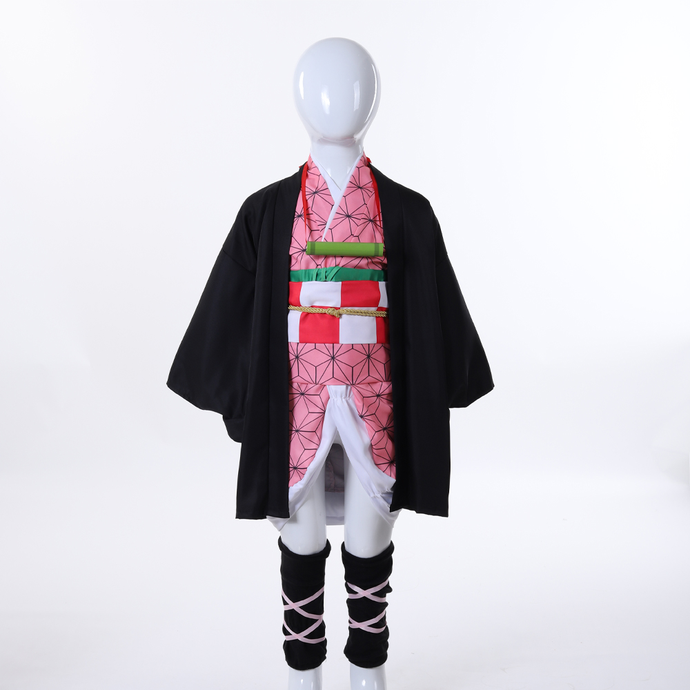 Complete Nezuko Kamado Cosplay - Anime Cosplay Kimono review and price