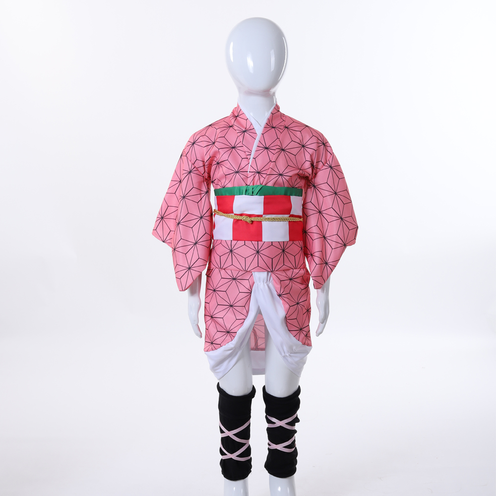 Complete Nezuko Kamado Cosplay - Anime Cosplay Kimono review and price