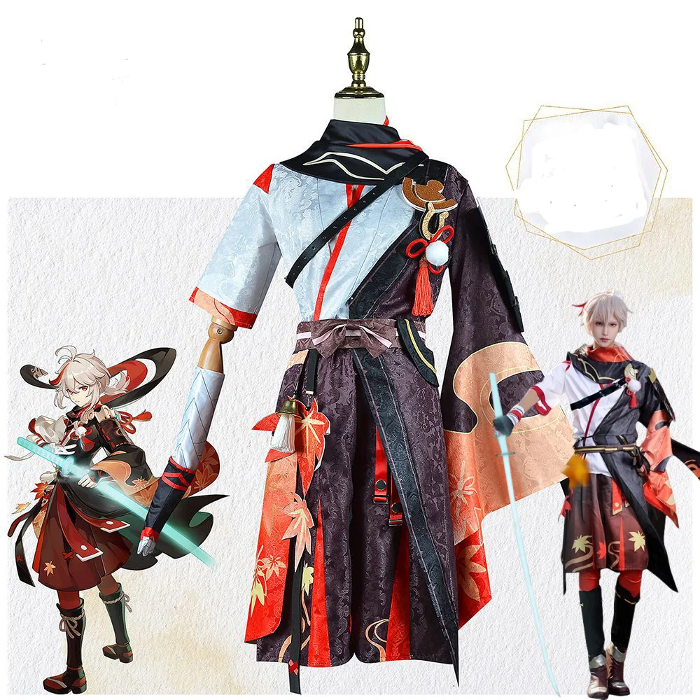 Game Genshin Impact Kaedehara  - Anime Cosplay Kimono review and price
