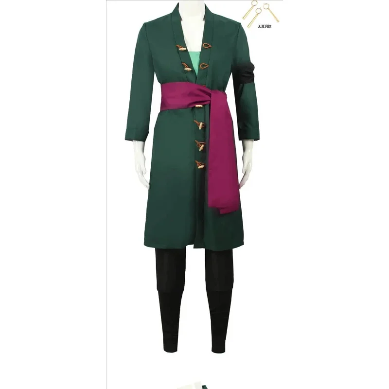 Anime Roronoa Cosplay Costume  - Cosplay Anime Zoro review and price