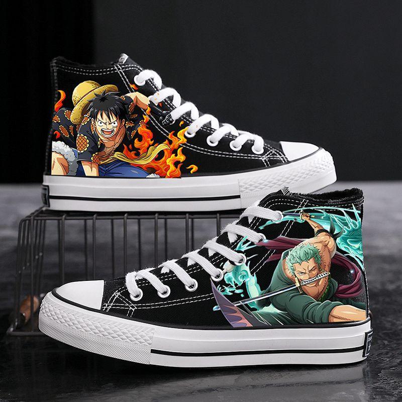 Anime Canvas Shoes One Piece L - Cosplay Anime Zoro review and price