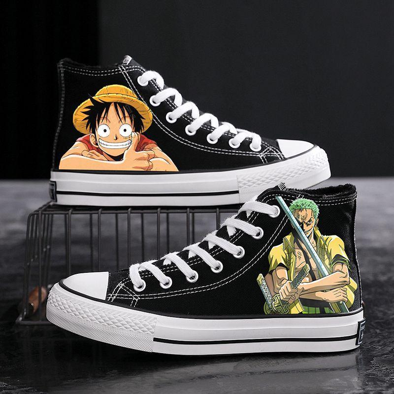 Anime Canvas Shoes One Piece L - Cosplay Anime Zoro review and price