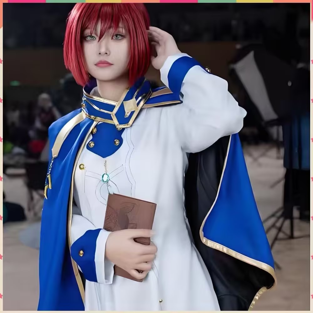 Shirayuki Cosplay Costumes Ani - Anime Cosplay Red Hair review and price