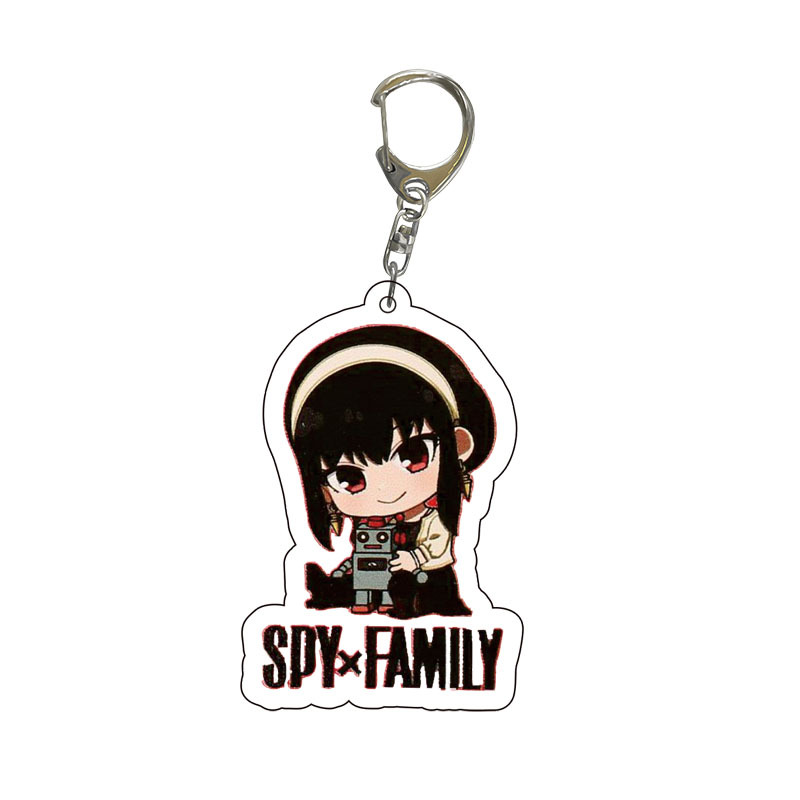 Spy x Family Acrylic Keychain  - Anime Cosplay Anya review and price
