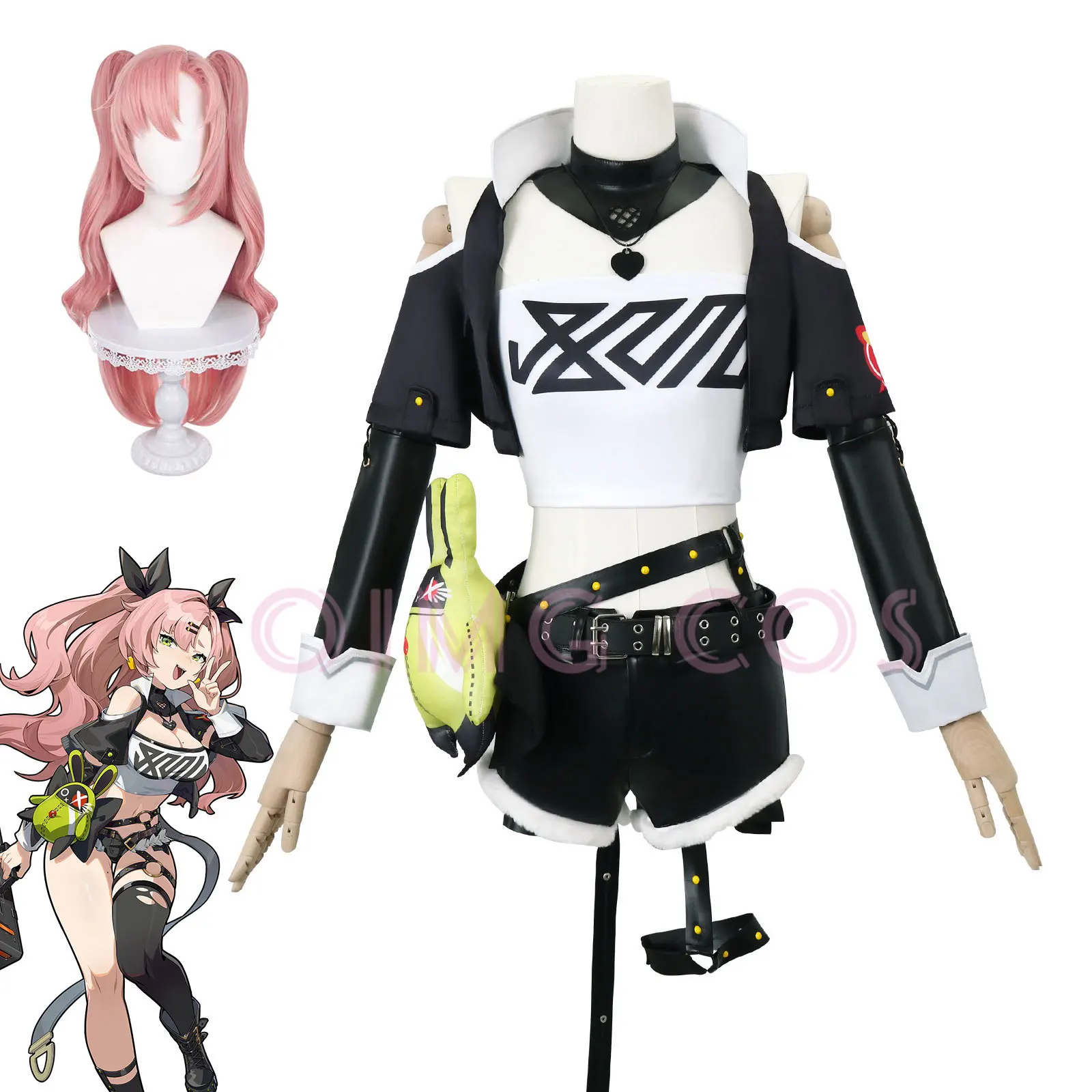 Nicole Demara Zenless Zone Zer - Anime Cosplay Girl Costume review and price