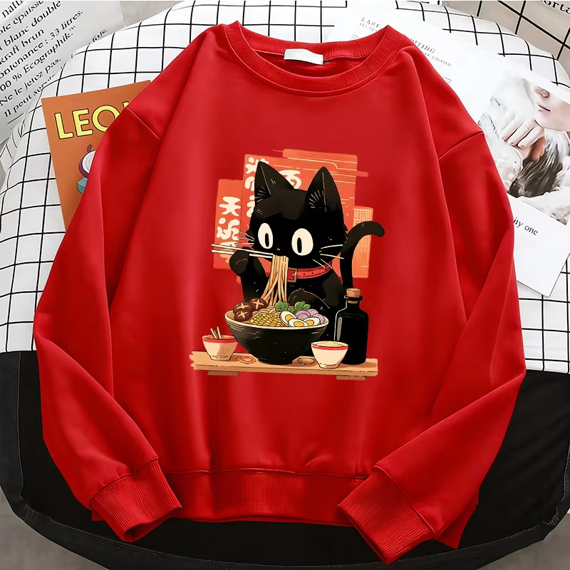 Funny Black Lamian Noodles Cat - Anime & Cosplay Expo Acx 2025 review and price