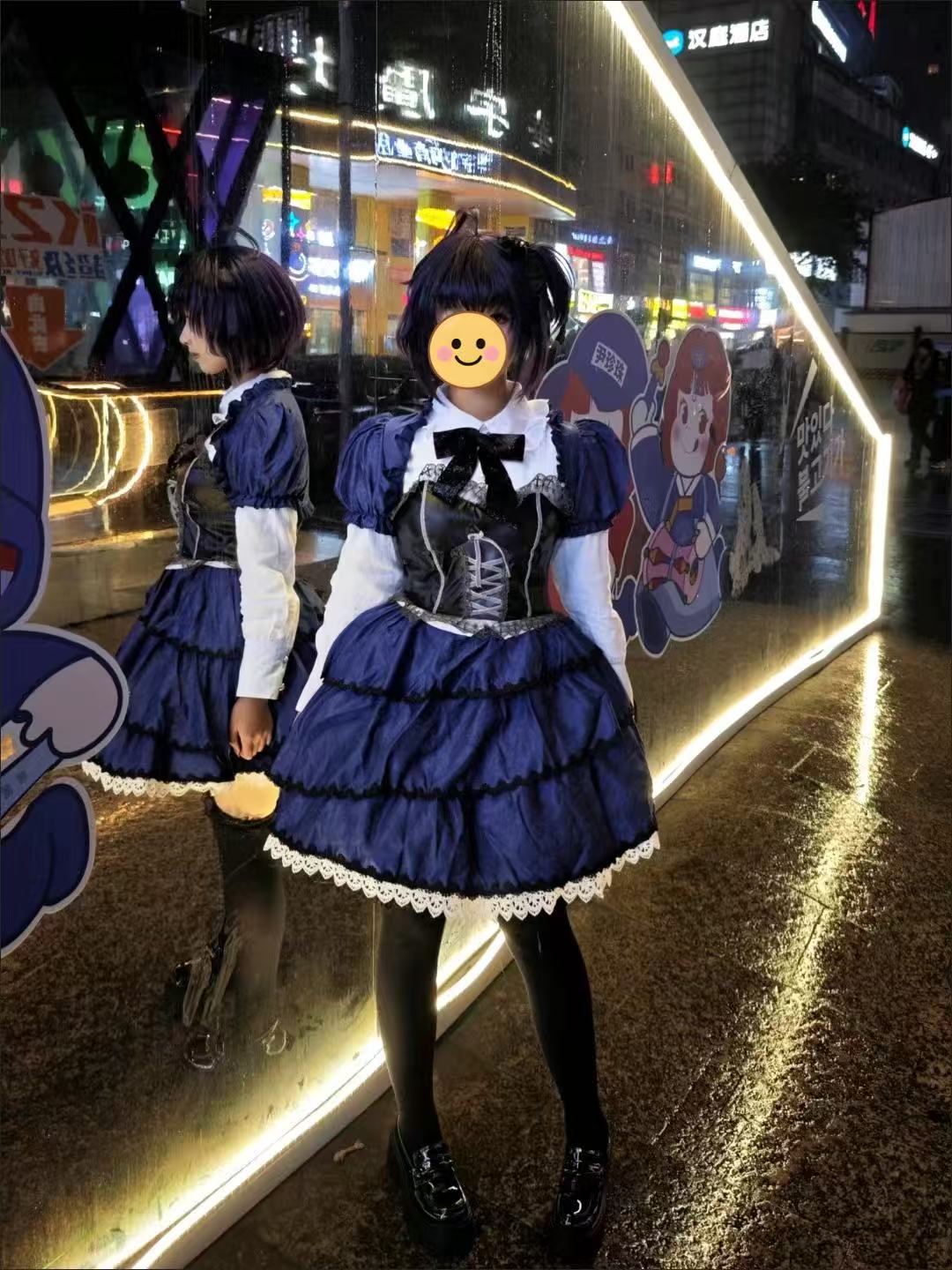 Rikka Takanashi Cosplay Costum - Anime Cosplay Lolita review and price