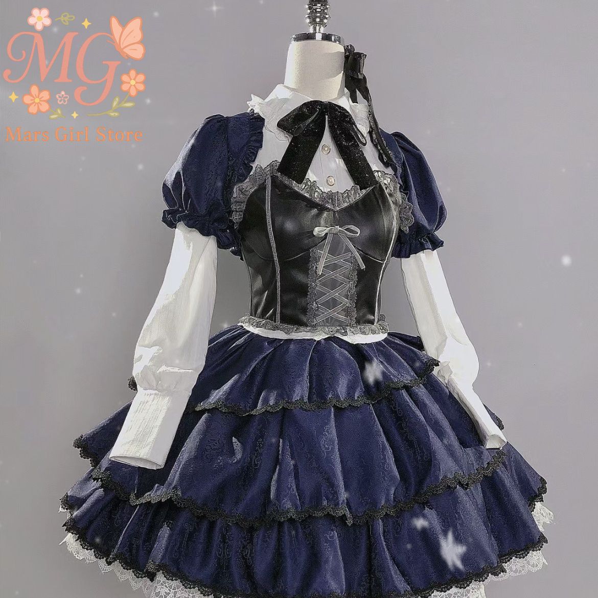 Rikka Takanashi Cosplay Costum - Anime Cosplay Lolita review and price