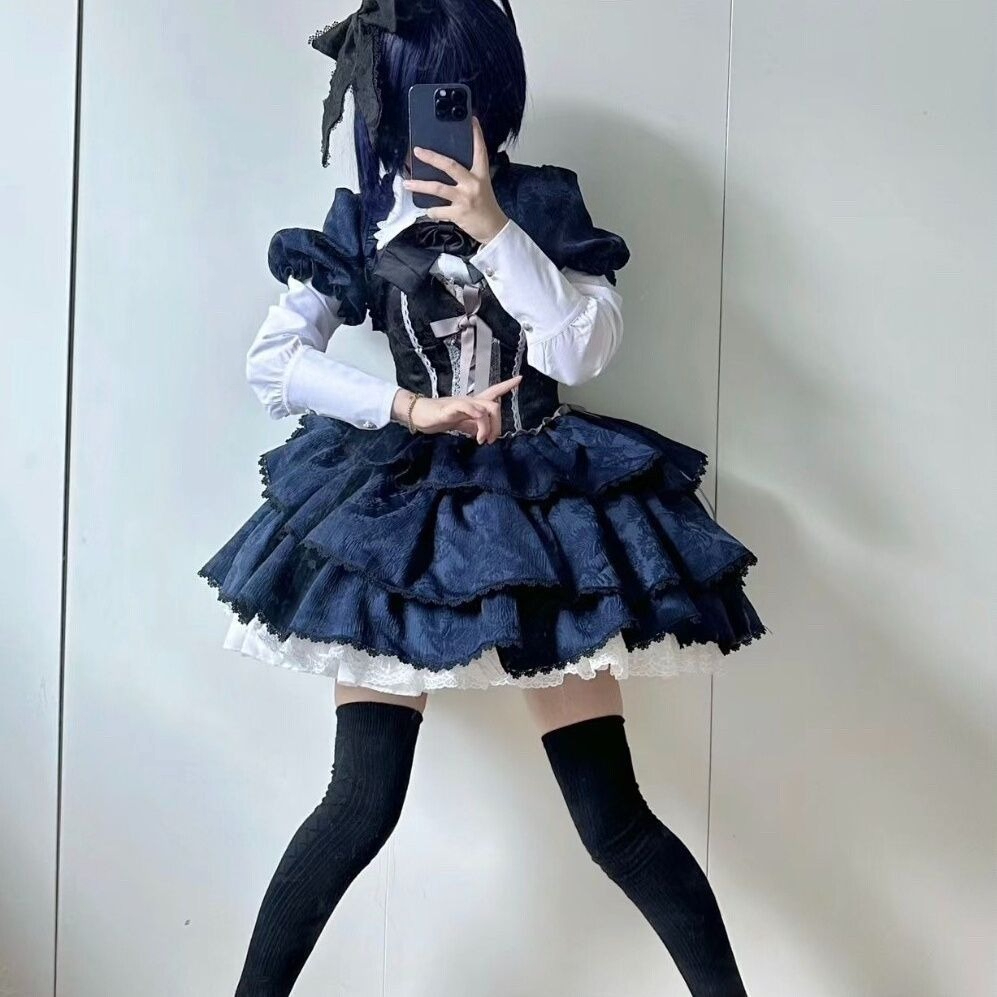 Rikka Takanashi Cosplay Costum - Anime Cosplay Lolita review and price