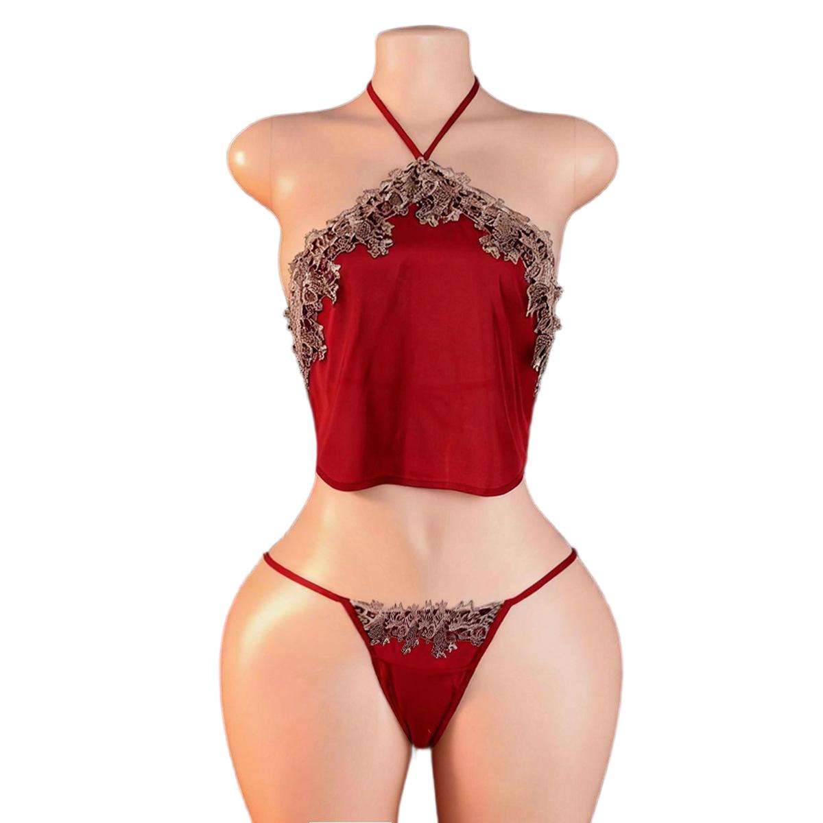 Court Red Bellyband with Panty - Anime Cosplay Anime review and price