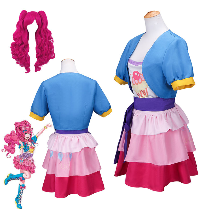 Anime Little Pony Pinkie Pie C - Anime Cosplay Little Girl review and price