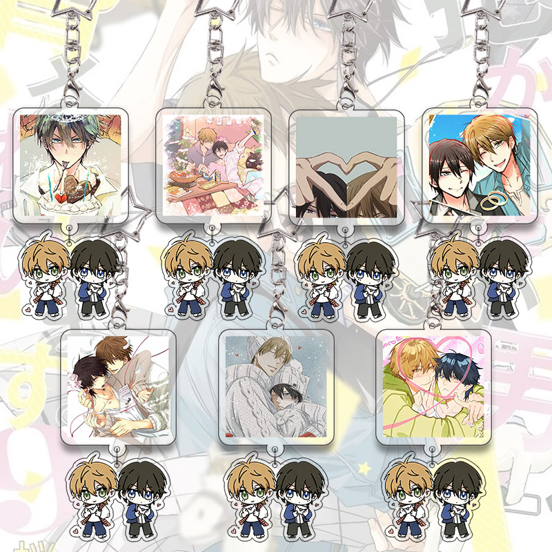 Dakaichi Acrylic Keychain Yaoi - Anime Cosplay For Couples review and price