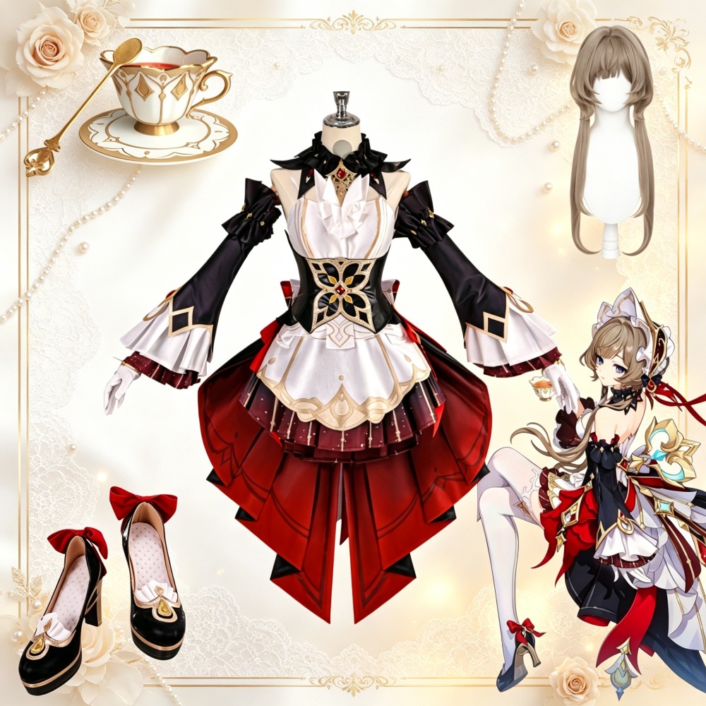 Genshin Impact Sandrone The Ma - Anime Cosplay Girl Costume review and price
