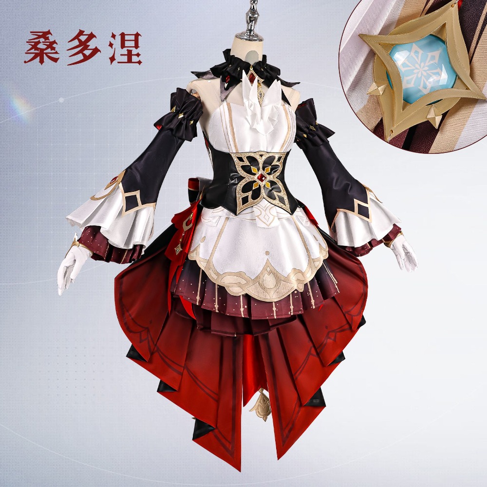 Genshin Impact Sandrone The Ma - Anime Cosplay Girl Costume review and price