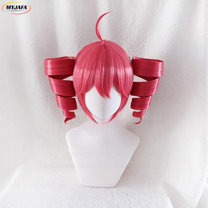 Anime Kasane Teto Cosplay Wig  - Anime Cosplay Red Hair review and price