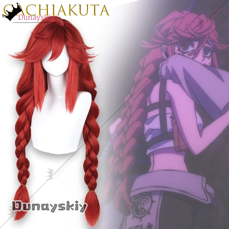 YiNuo@GACHIAKUTA Riyo Cosplay  - Anime Cosplay Red Hair review and price