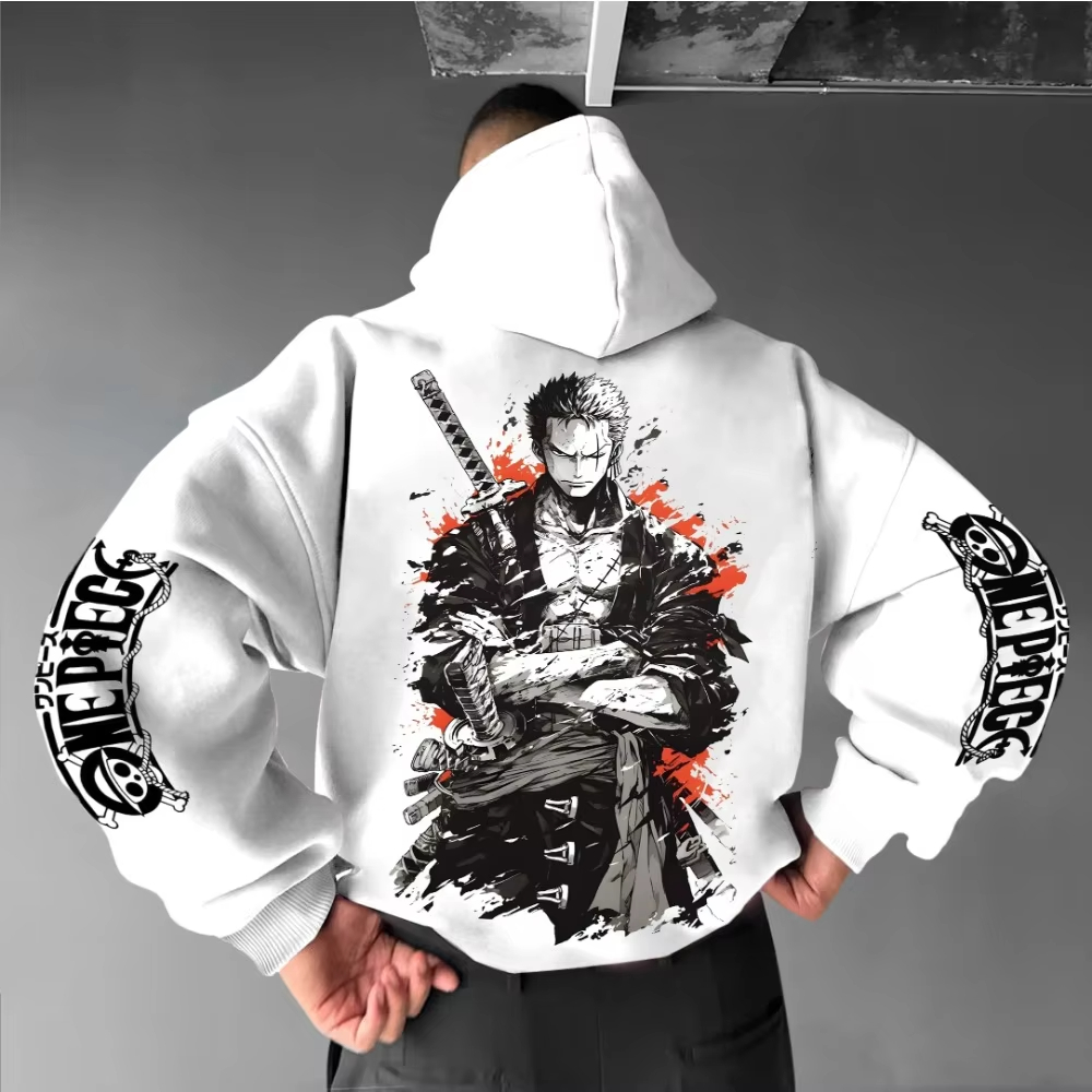 ONE PIECE Men's Hoodie Sweater - Cosplay Anime Zoro review and price