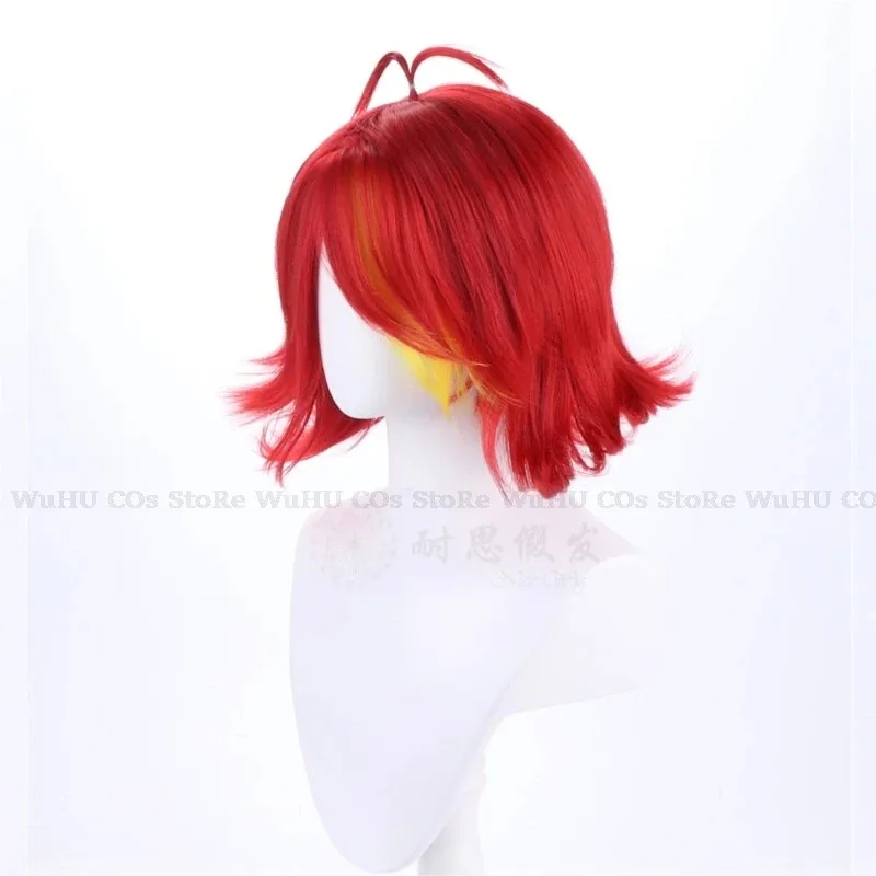 2025 hasbin Cos Niffty Wig Ani - Anime Cosplay Red Hair review and price