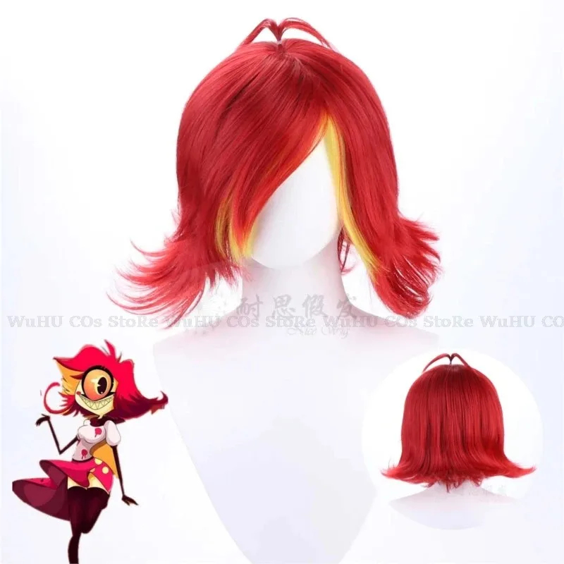 2025 hasbin Cos Niffty Wig Ani - Anime Cosplay Red Hair review and price